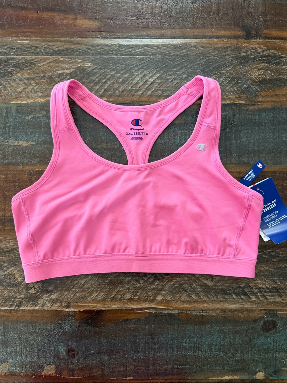 NWT Champion Women’s XXL Pink Cosmos Compression sports Bra | SKU 0264